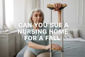 Can You Sue a Nursing Home for a Fall