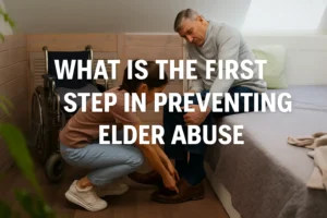 What Is the First Step in Preventing Elder Abuse