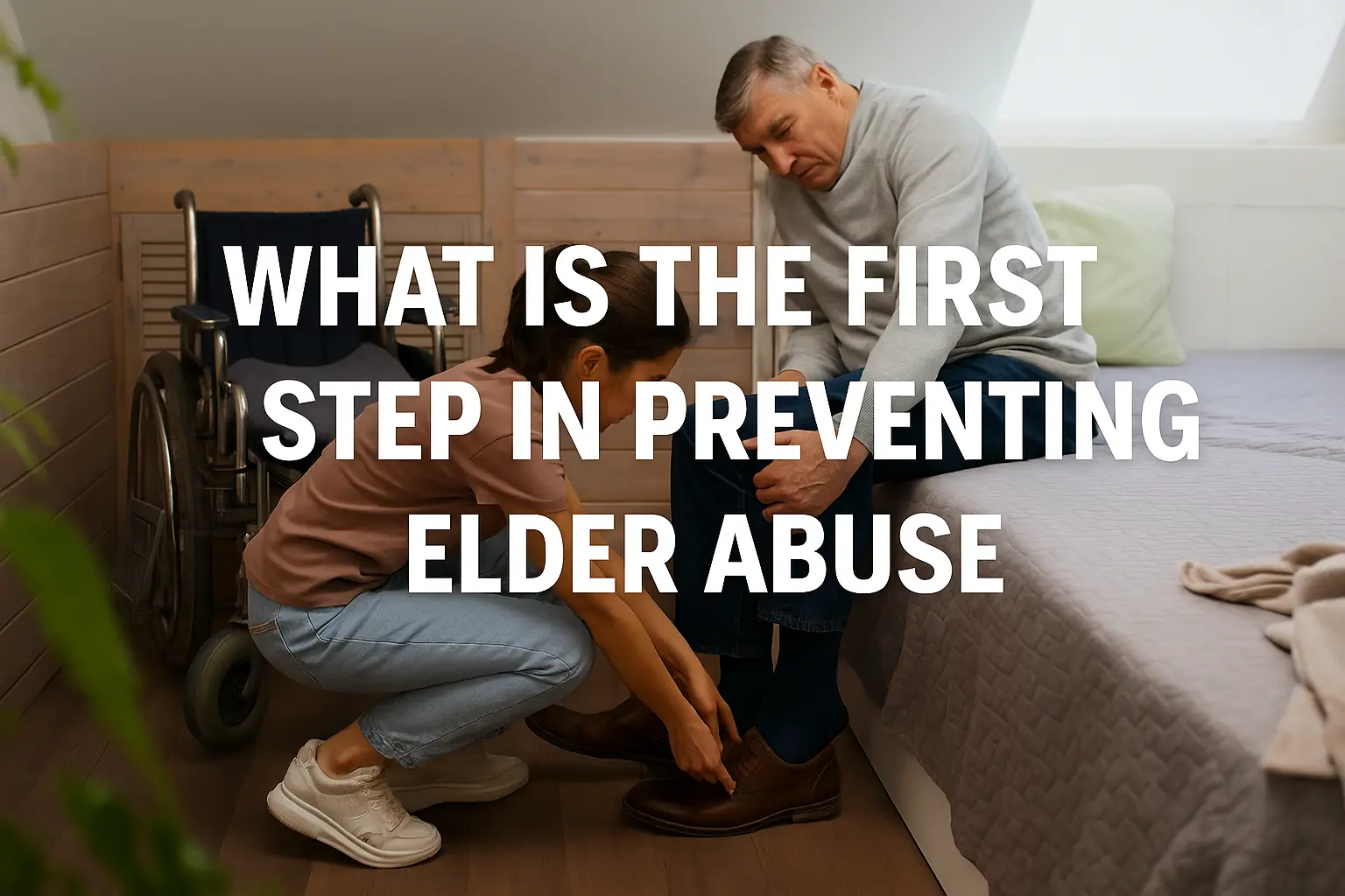 What Is the First Step in Preventing Elder Abuse